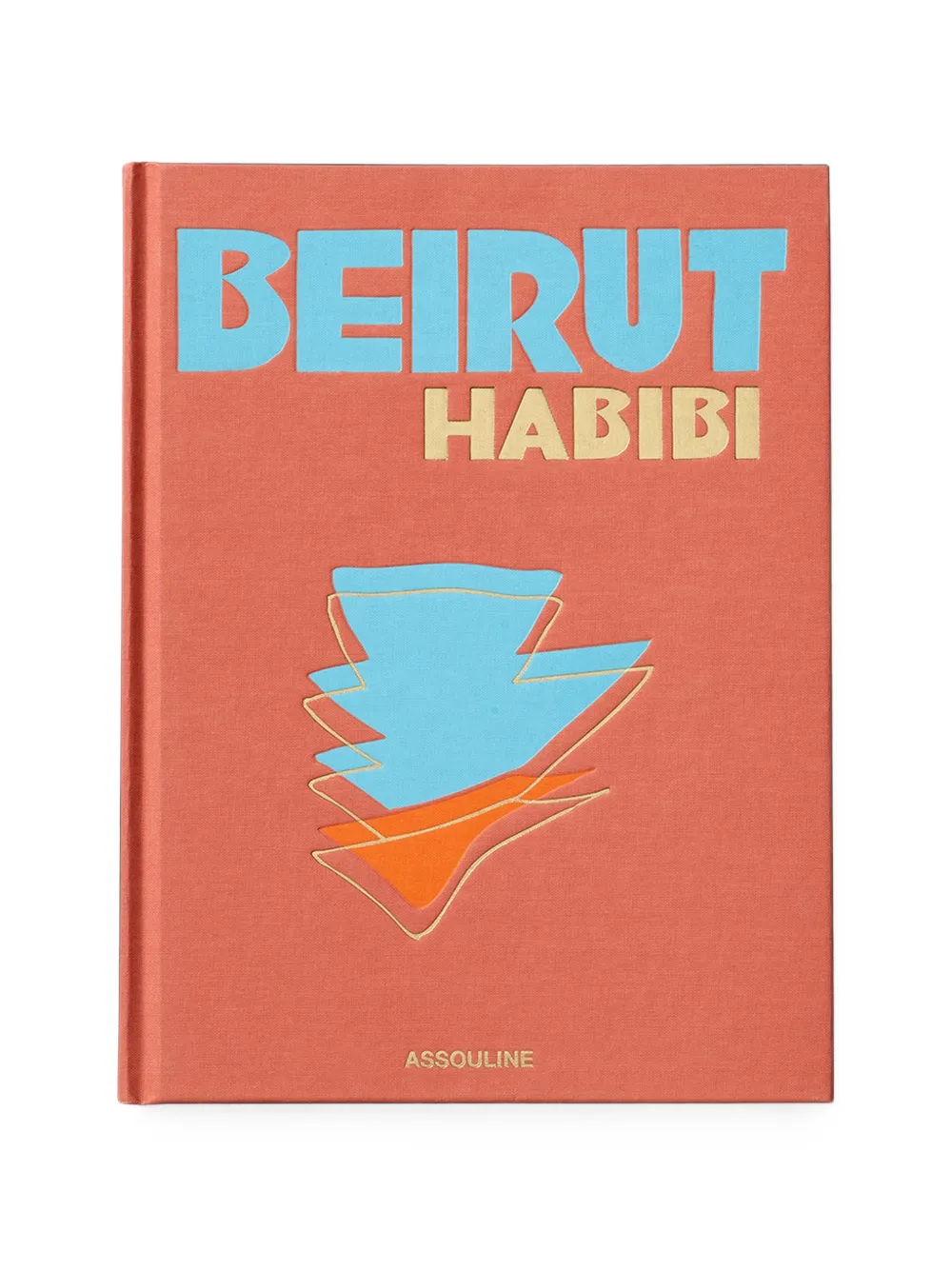 Assouline Beirut Habibi Book In 오렌지
