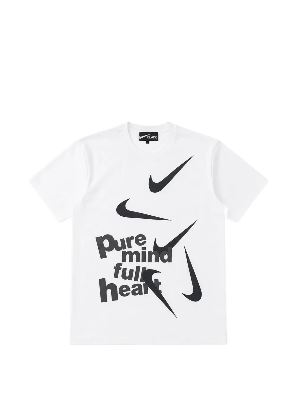 Black Comme Des Garçons x Nike graphic-print T-shirt