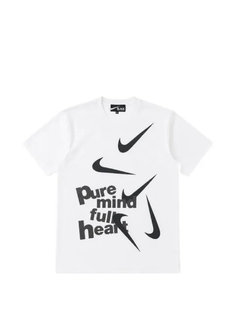 Black Comme Des Garçons x Nike graphic-print T-shirt