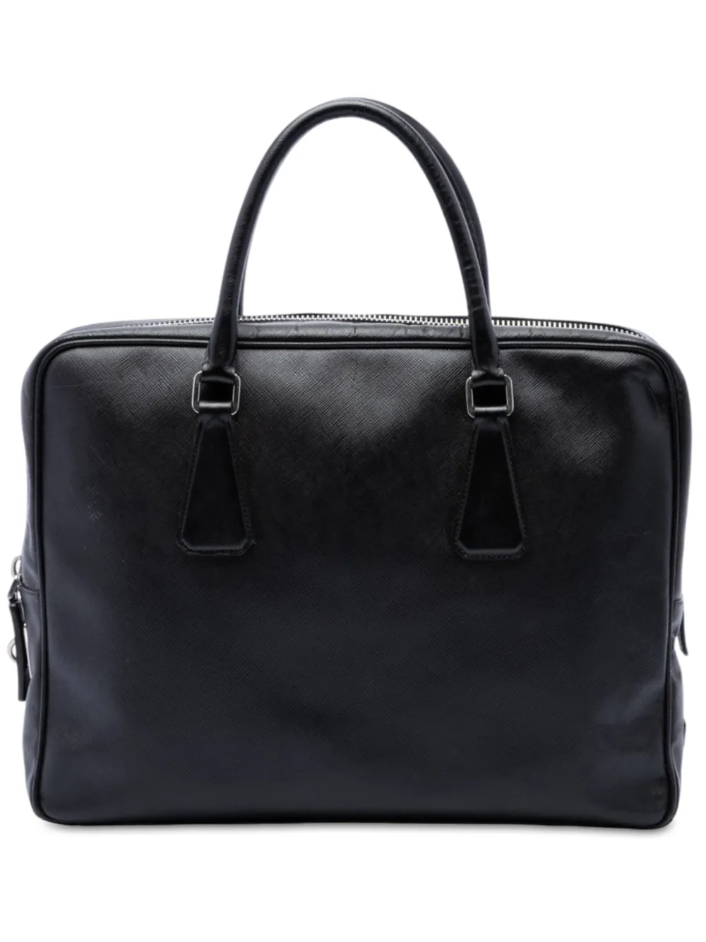 Prada Pre-Owned 2013-2026 Saffiano business bag - Nero