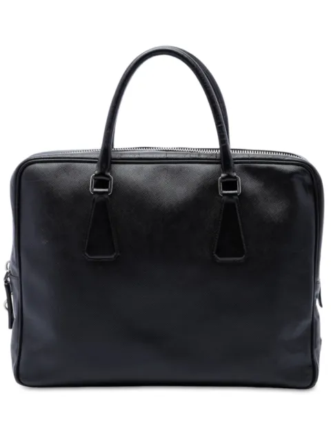 Prada Pre-Owned 2013-2026 Saffiano business bag