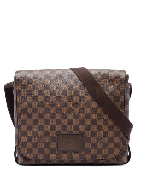 Louis Vuitton Pre-Owned 2011 Damier Ebene Brooklyn MM crossbody bag