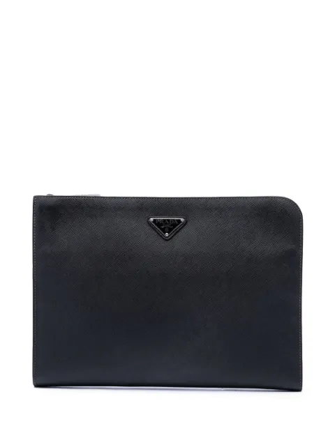 Prada Pre-Owned 2013-2026 Saffiano clutch bag