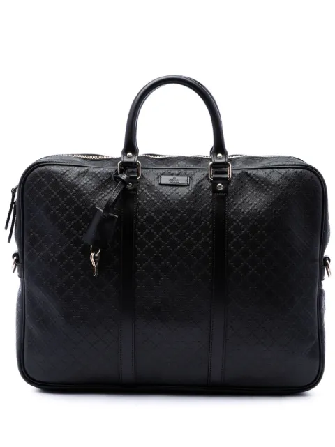 Gucci Pre-Owned 2016-2026 Diamante Calfskin business bag