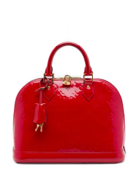 Louis Vuitton Pre-Owned 2015 Monogram Vernis Alma PM handbag