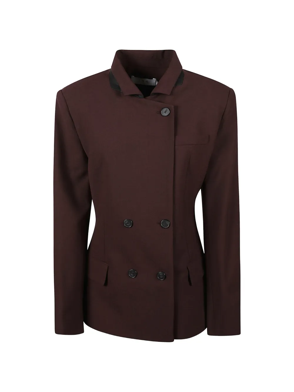 IRO Bluff double-breasted fitted jacket - Rosso
