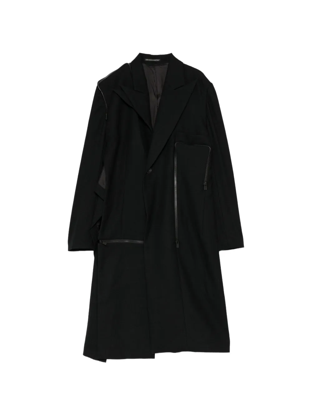 Yohji Yamamoto Cappotto Saxony - Nero