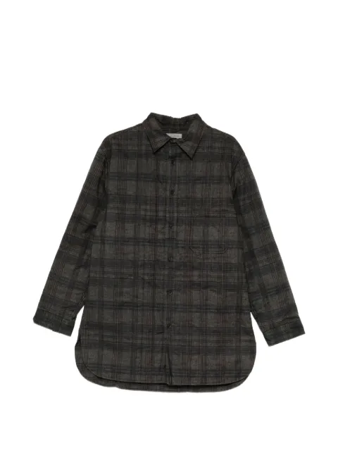 Yohji Yamamoto Camicia tartan Madras