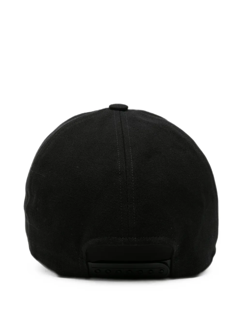 Rick Owens DRKSHDW Honkbalpet met geborduurd logo Zwart