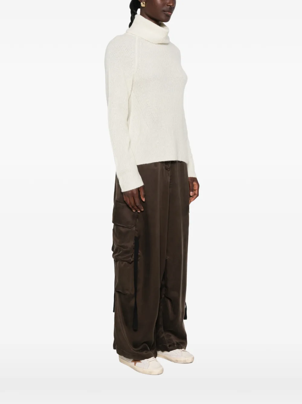 BOSS Coltrui met raglan mouwen Beige