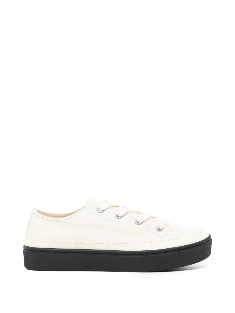 Yohji Yamamoto baskets en toile - Tons neutres Yohji Yamamoto baskets en toile - Tons neutres