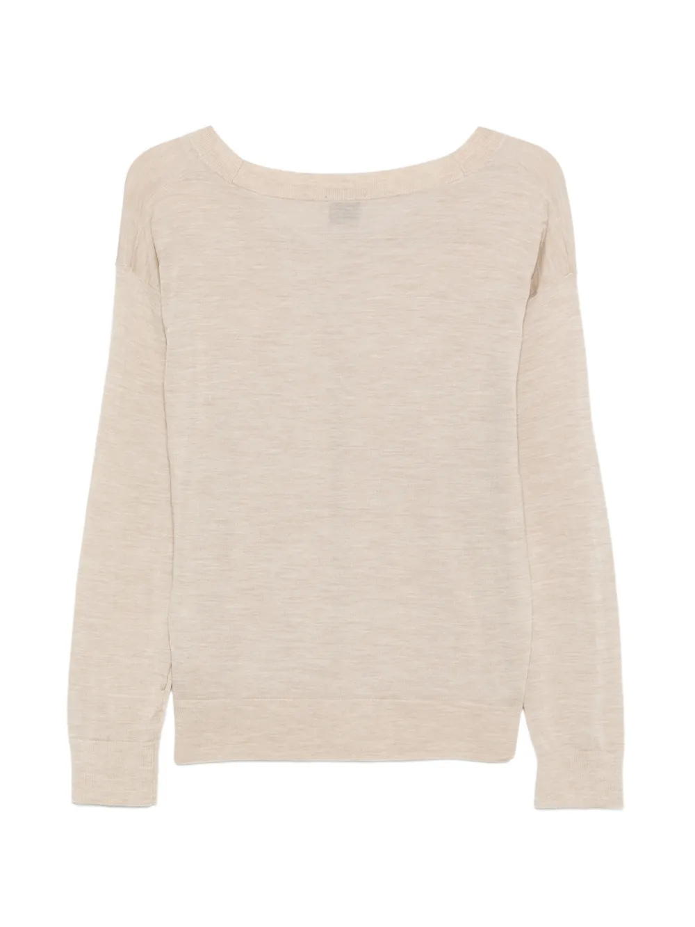 BOSS Trui met V-hals Beige