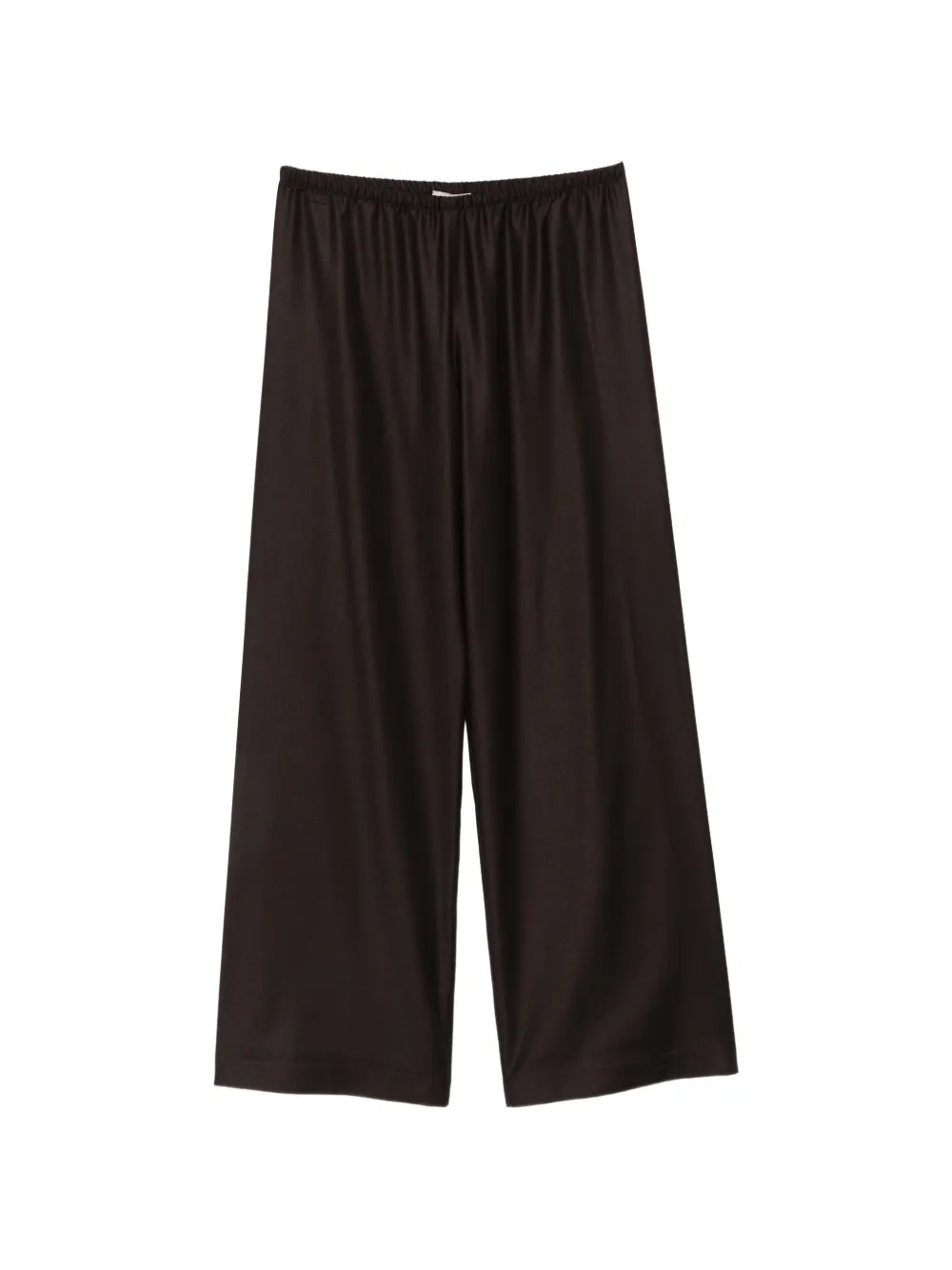 Herno elasticated wide-leg trousers Bruin