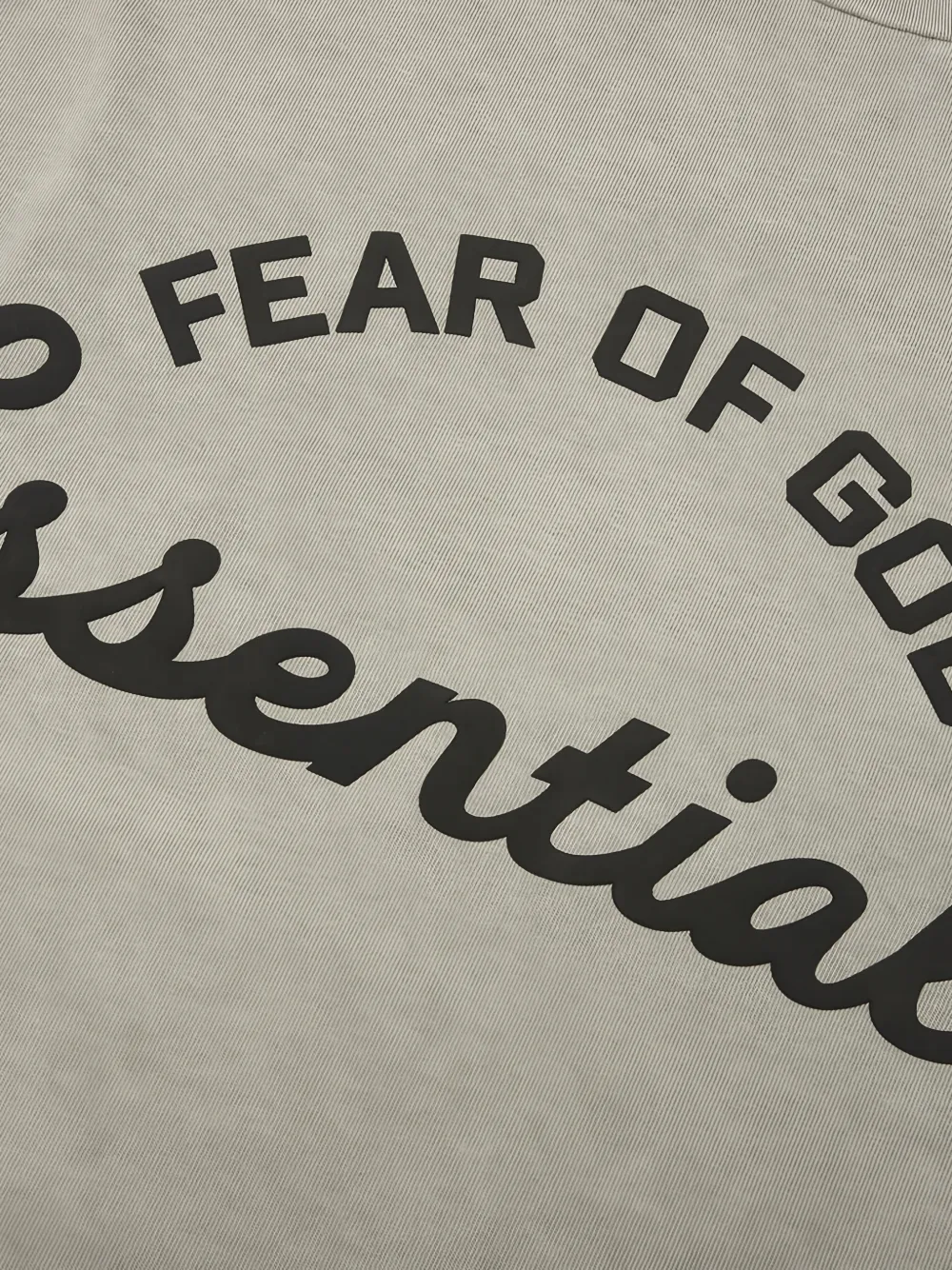 FEAR OF GOD ESSENTIALS Training 90s T-shirt met logoprint Grijs