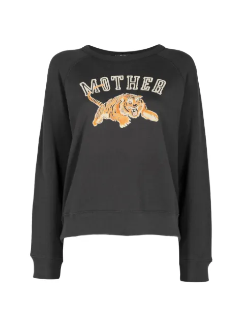 MOTHER The Concert tiger-print sweater