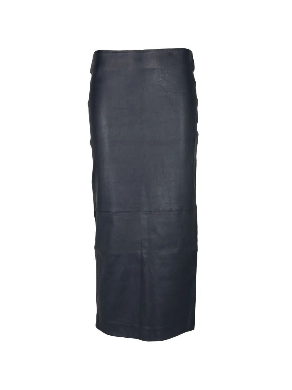 Sprwmn Carolyn leather midi skirt