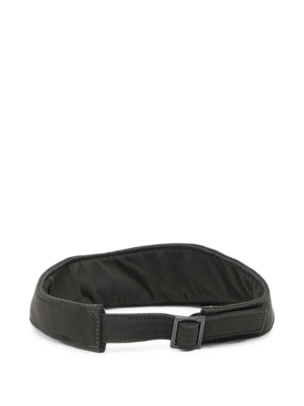 Yohji Yamamoto Popeline zonneklep Grijs