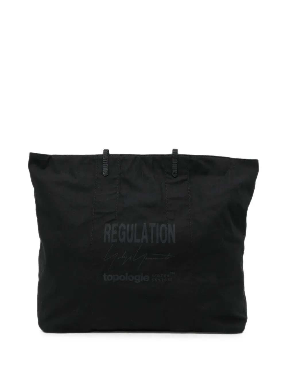 Yohji Yamamoto x Topologie tech sateen yy tote bag