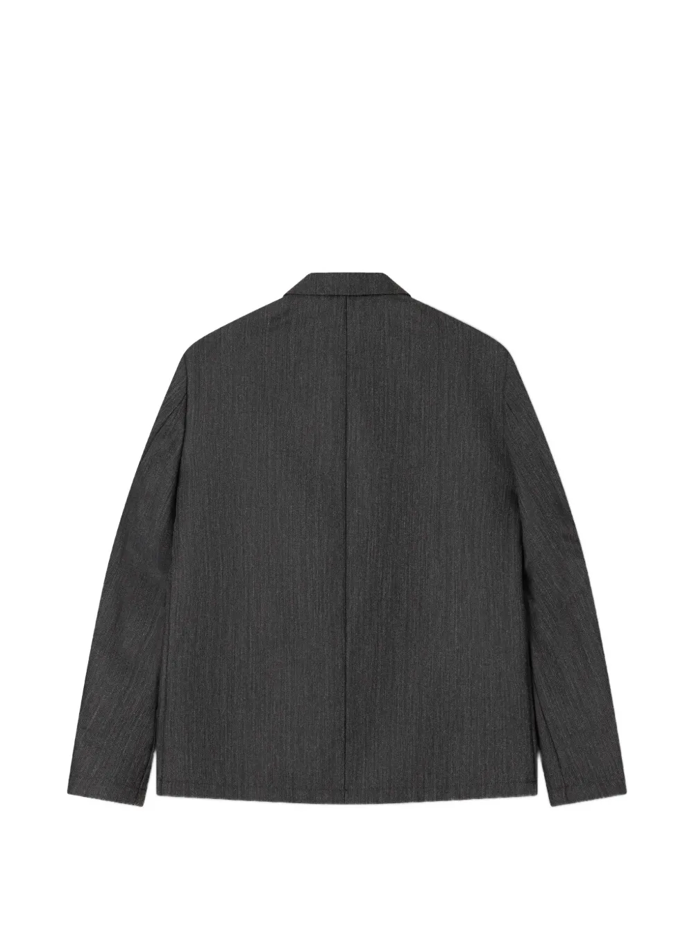 Barena herringbone virgin wool jacket Grijs