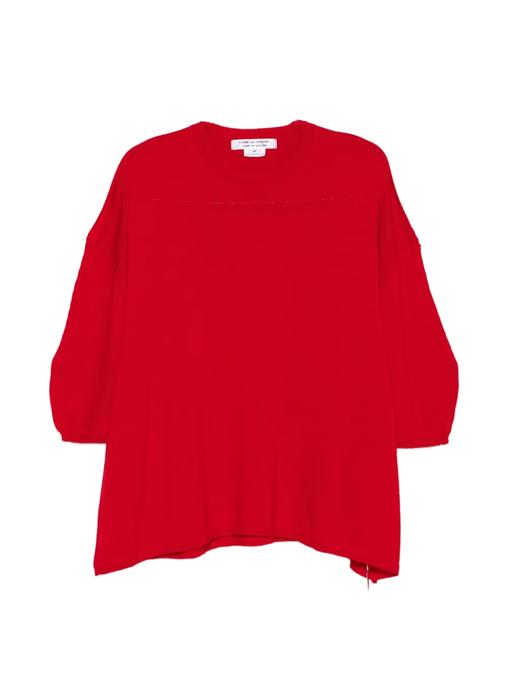 Comme Des Garçons Comme Des Garçons exposed-seam sweater