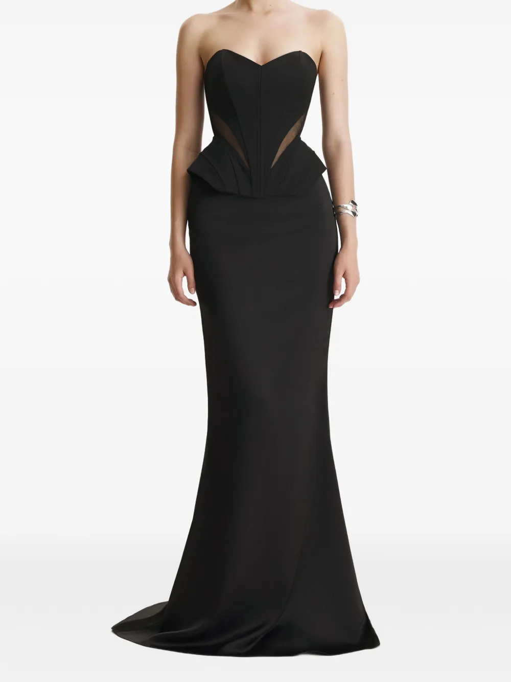 BENEDETTO high-waisted maxi skirt