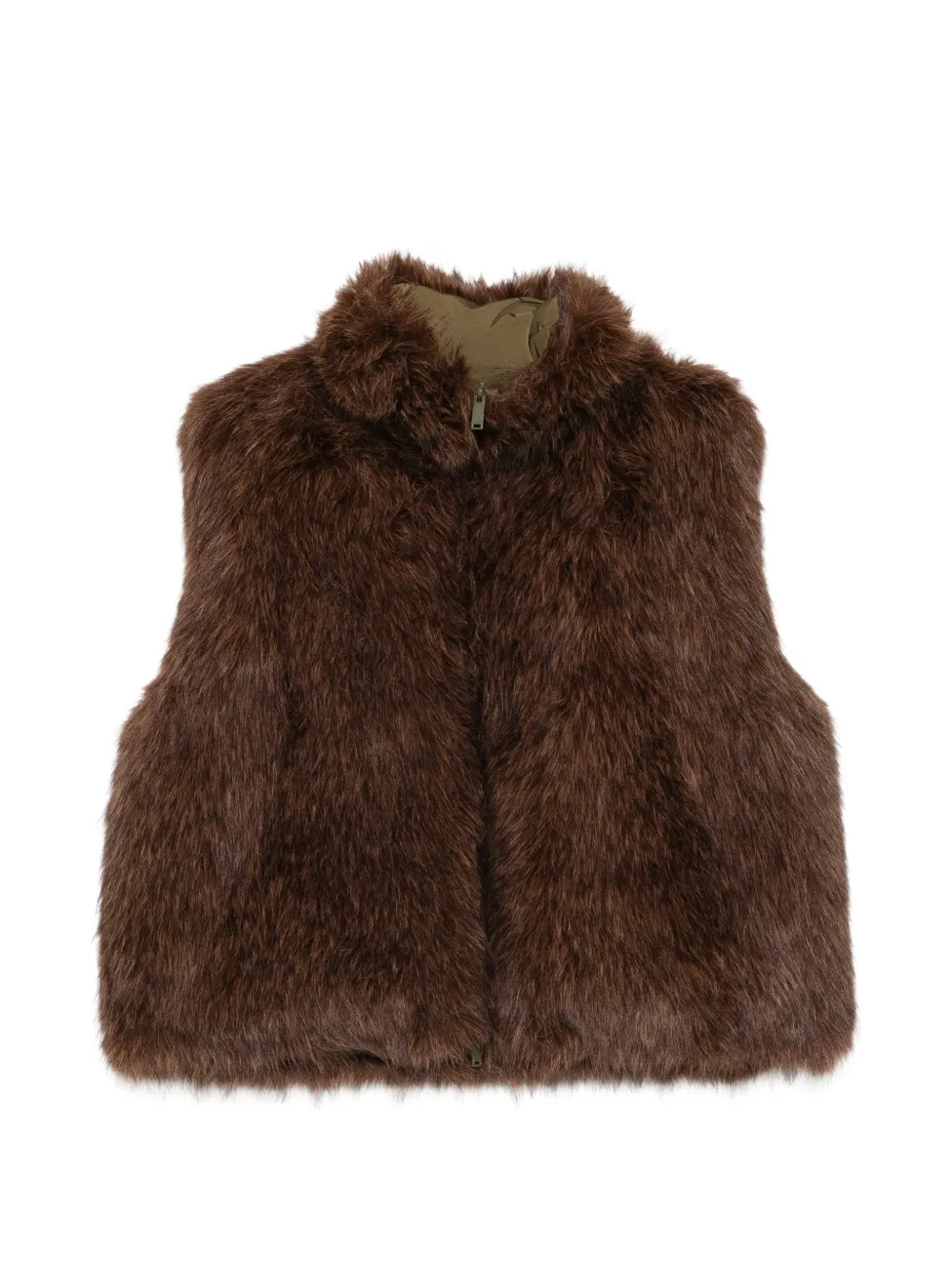 Eleh reversible faux-fur gilet