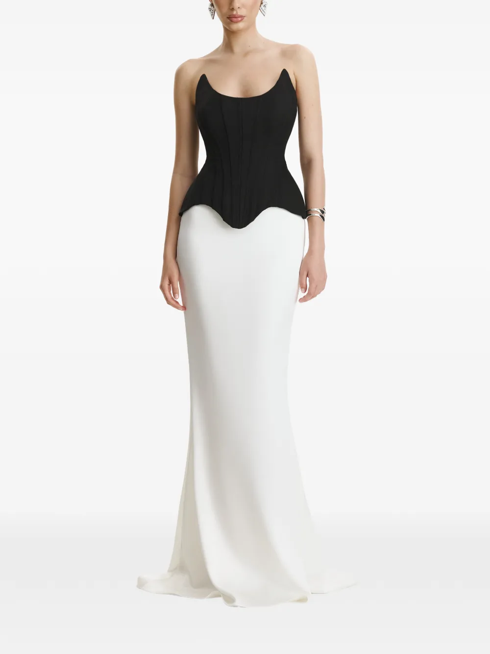 BENEDETTO high-waisted maxi skirt