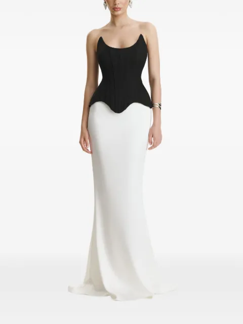 BENEDETTO high-waisted maxi skirt