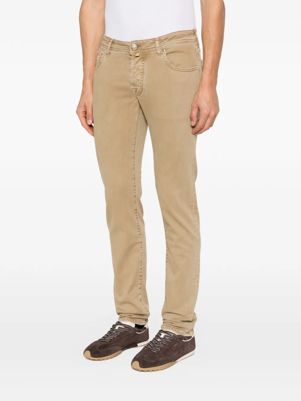 Jacob Cohën Nick slim-fit jeans Bruin