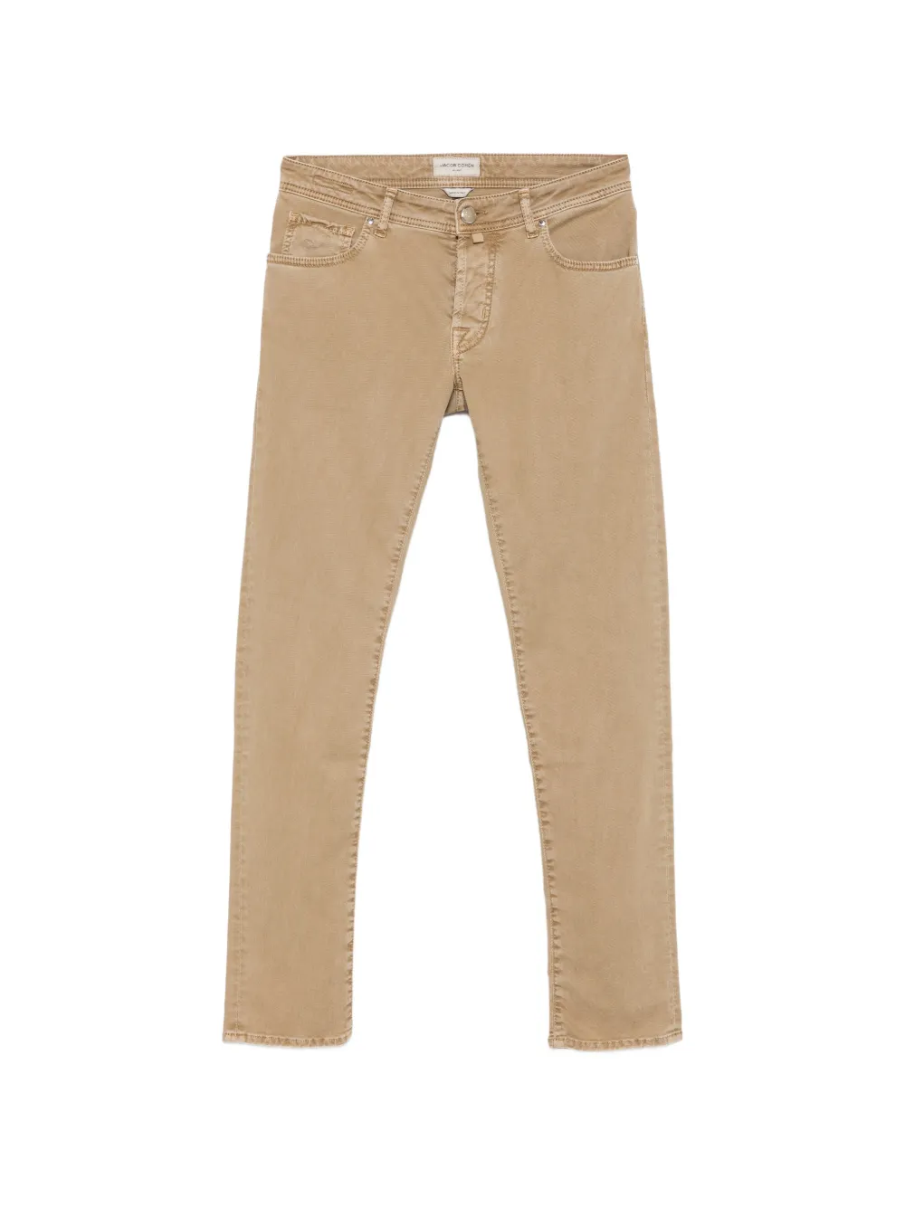 Jacob Cohën Nick logo-patch slim-fit jeans