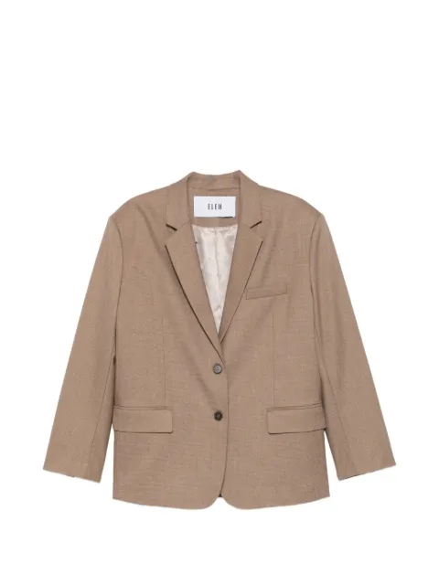 Eleh oversized single-breasted jacket
