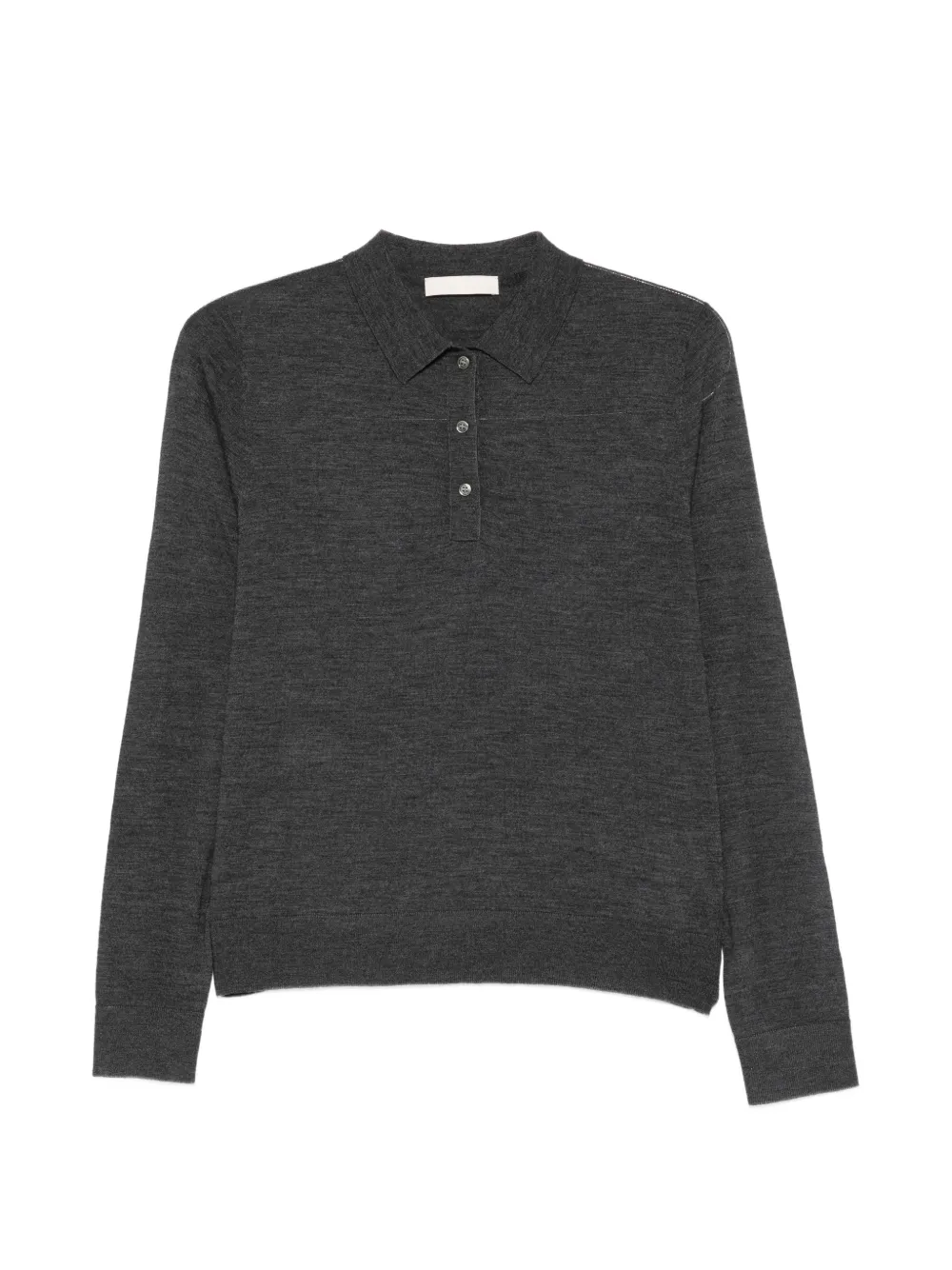 Eleh long-sleeve polo sweater