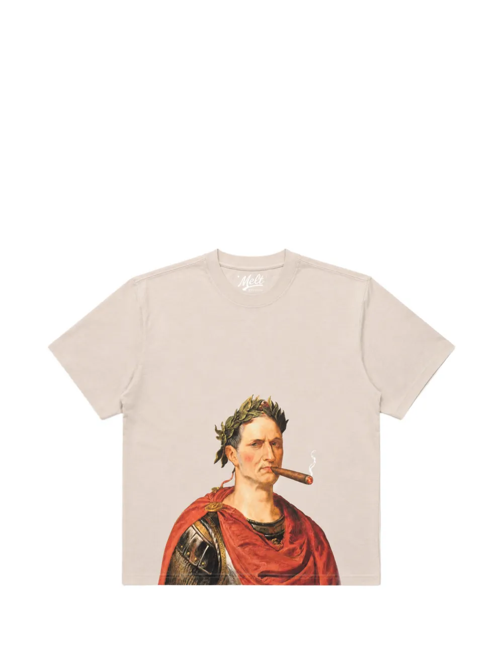Melt graphic-print T-shirt