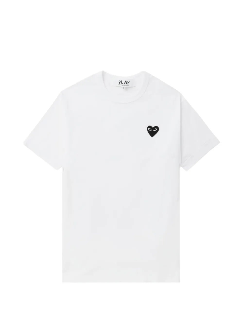 Comme Des Garçons Play TSHIRT BLACK KNIT