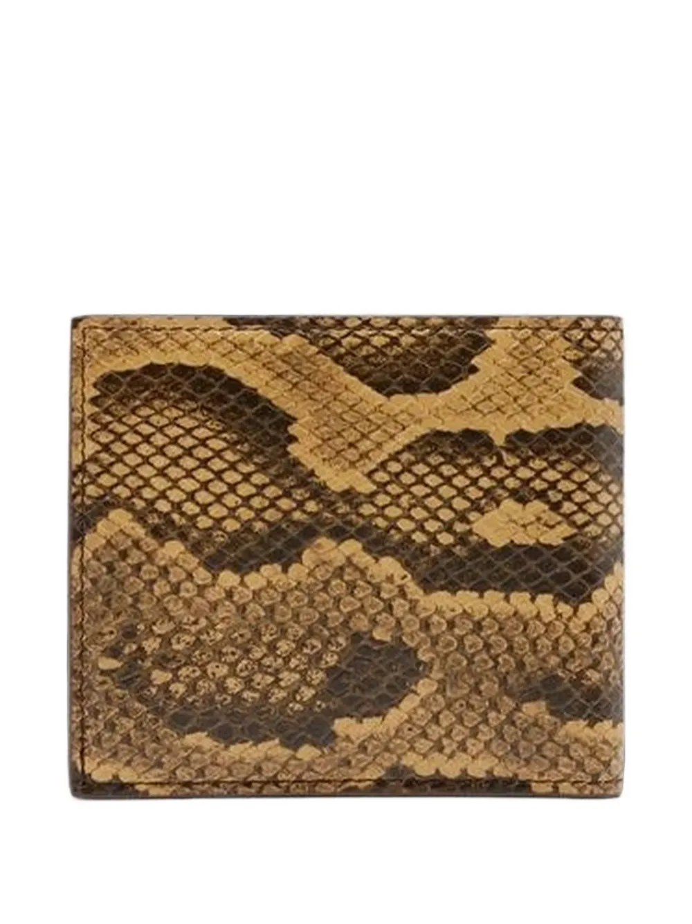 AMIRI Portemonnee met python-reliëf Bruin
