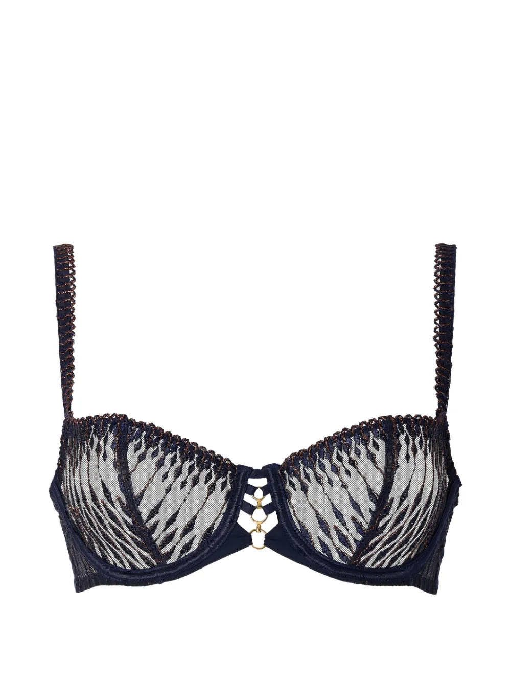 Aubade Voodoo Beijo embroidered underwired bra