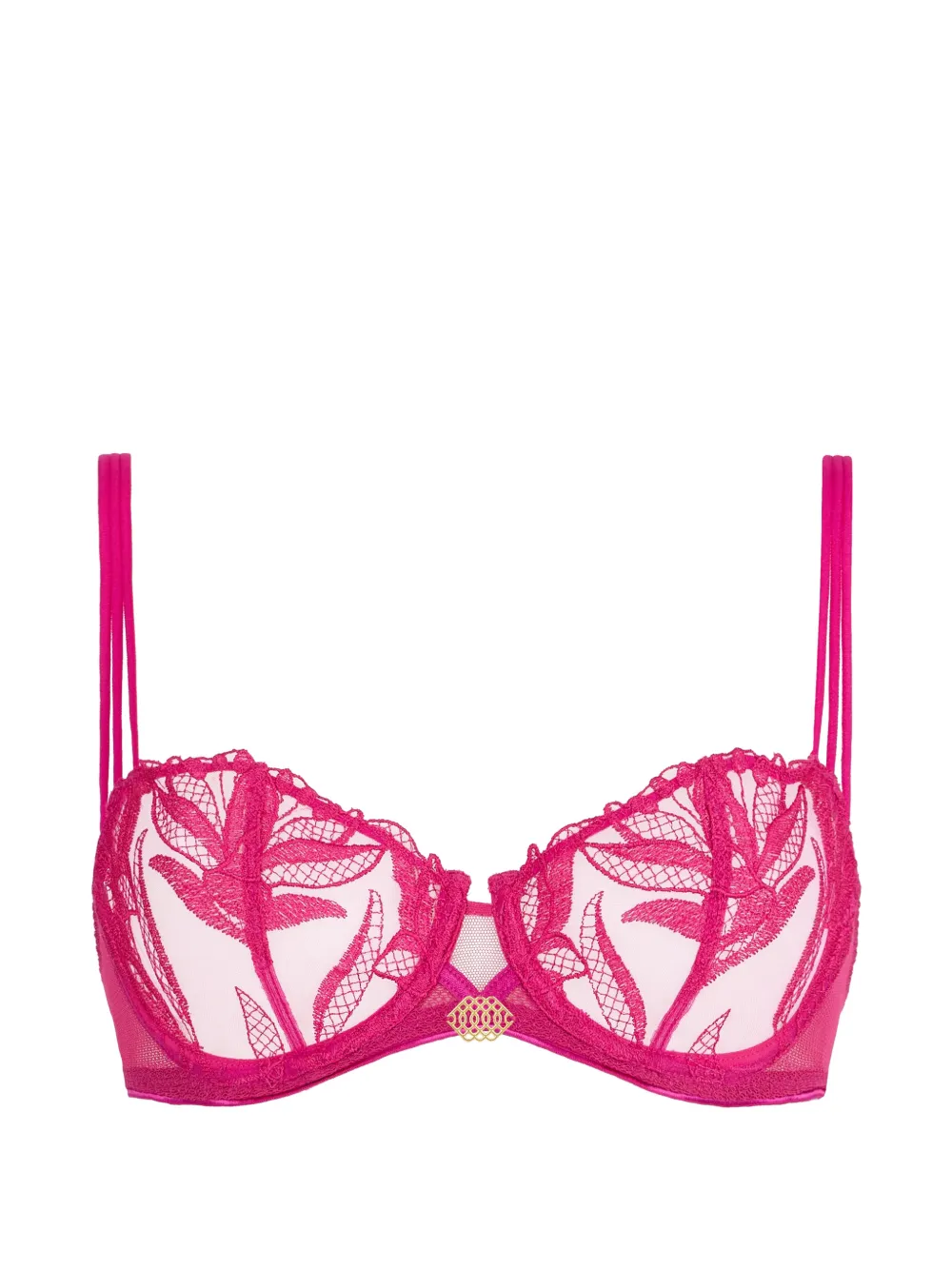 Aubade Reggiseno Sweet Euphoria con ricamo a fiori - Rosa