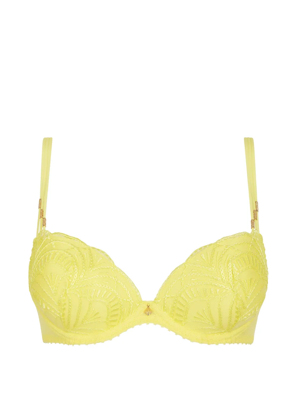 Aubade Reggiseno push-up Vibes ricamato - Giallo
