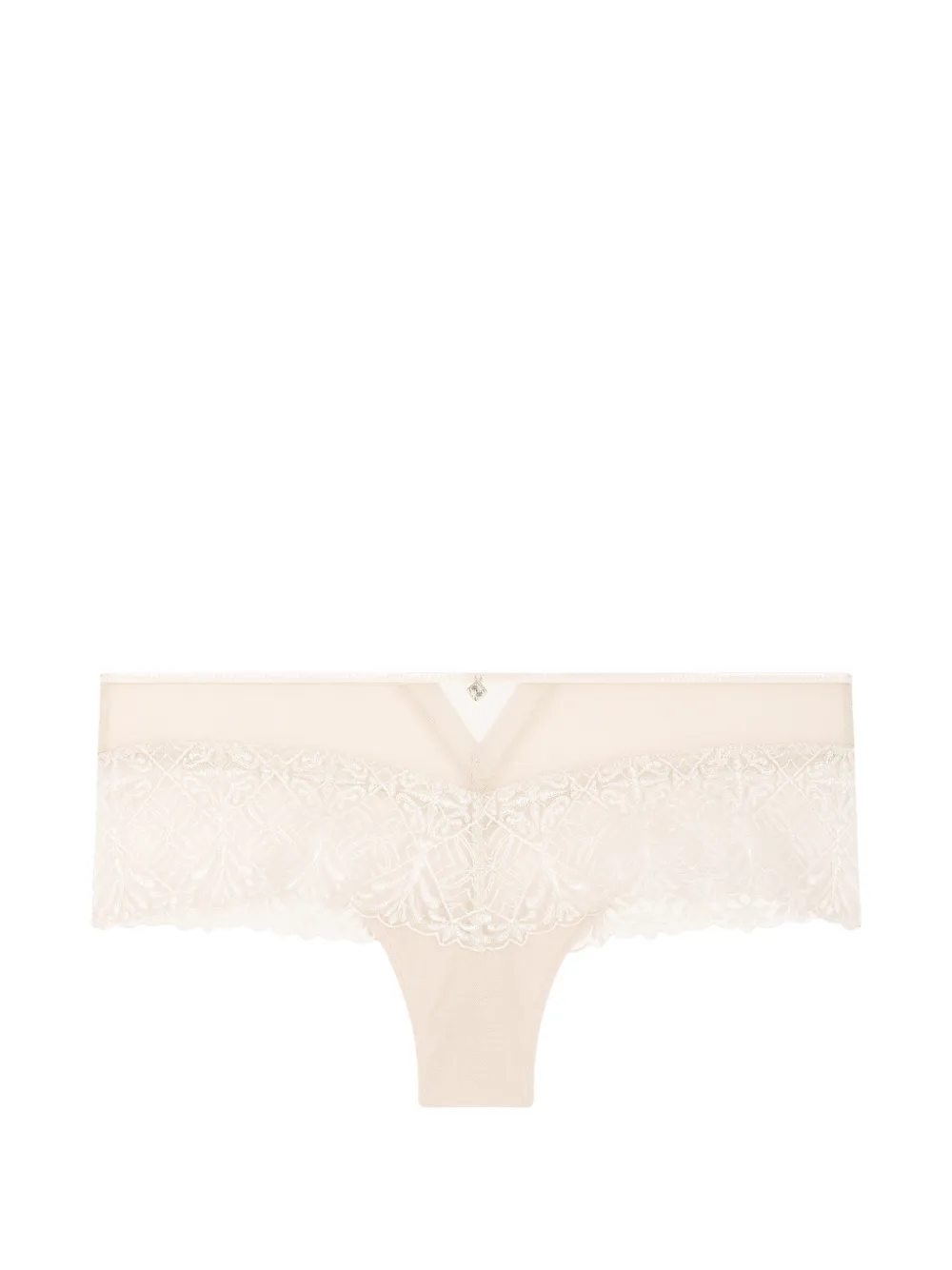 Aubade Calypso Slip mit Spitzenbesatz - Nude