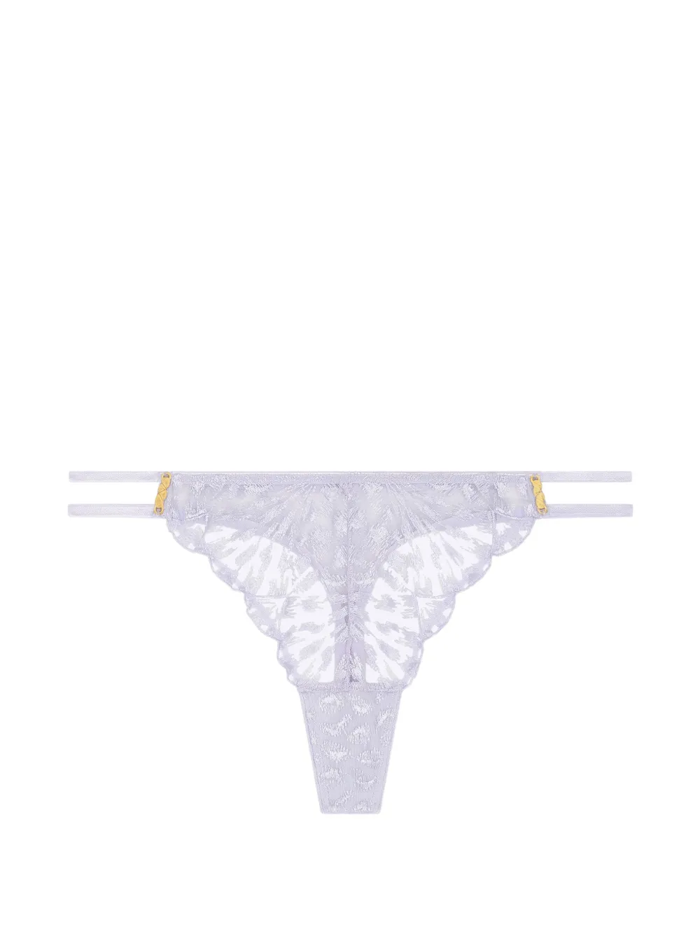 Aubade Slip Crazy in Love con ricamo - Viola