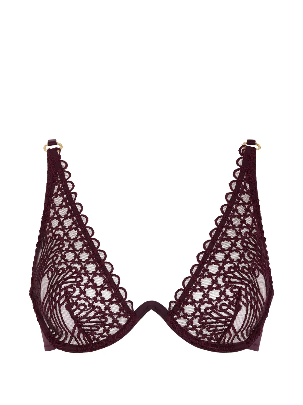 Aubade Éloge Du Désir embroidered bra