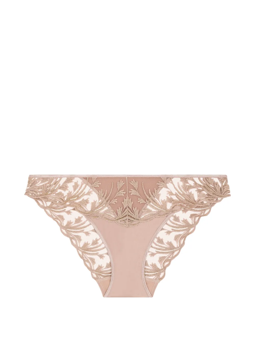 Aubade Cosmic Romance Slip mit Stickerei - Nude