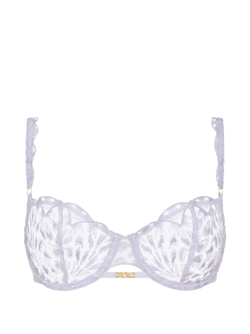 Aubade Reggiseno Crazy in Love con ricamo - Viola