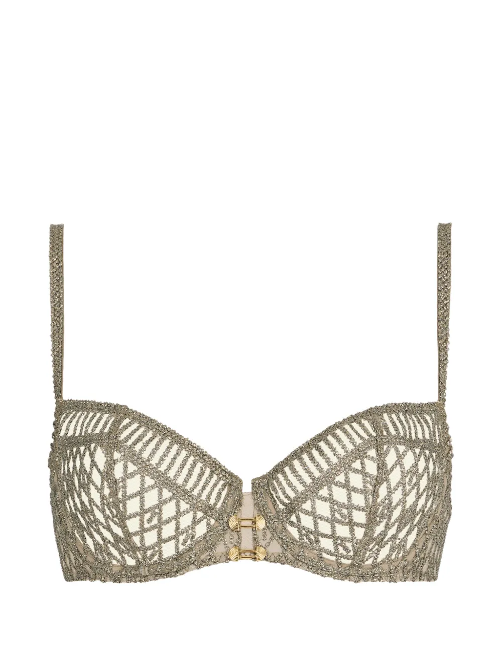 Aubade Reggiseno Stardust Dream con ricamo - Oro