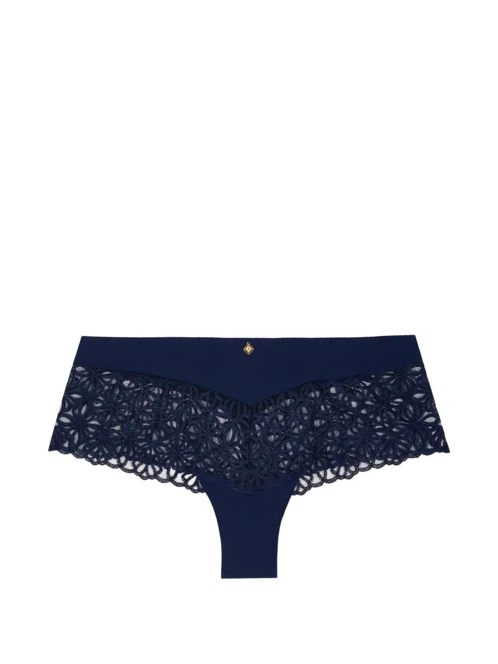 Aubade Secret Memories Hipster-Slip mit Stickerei - Blau