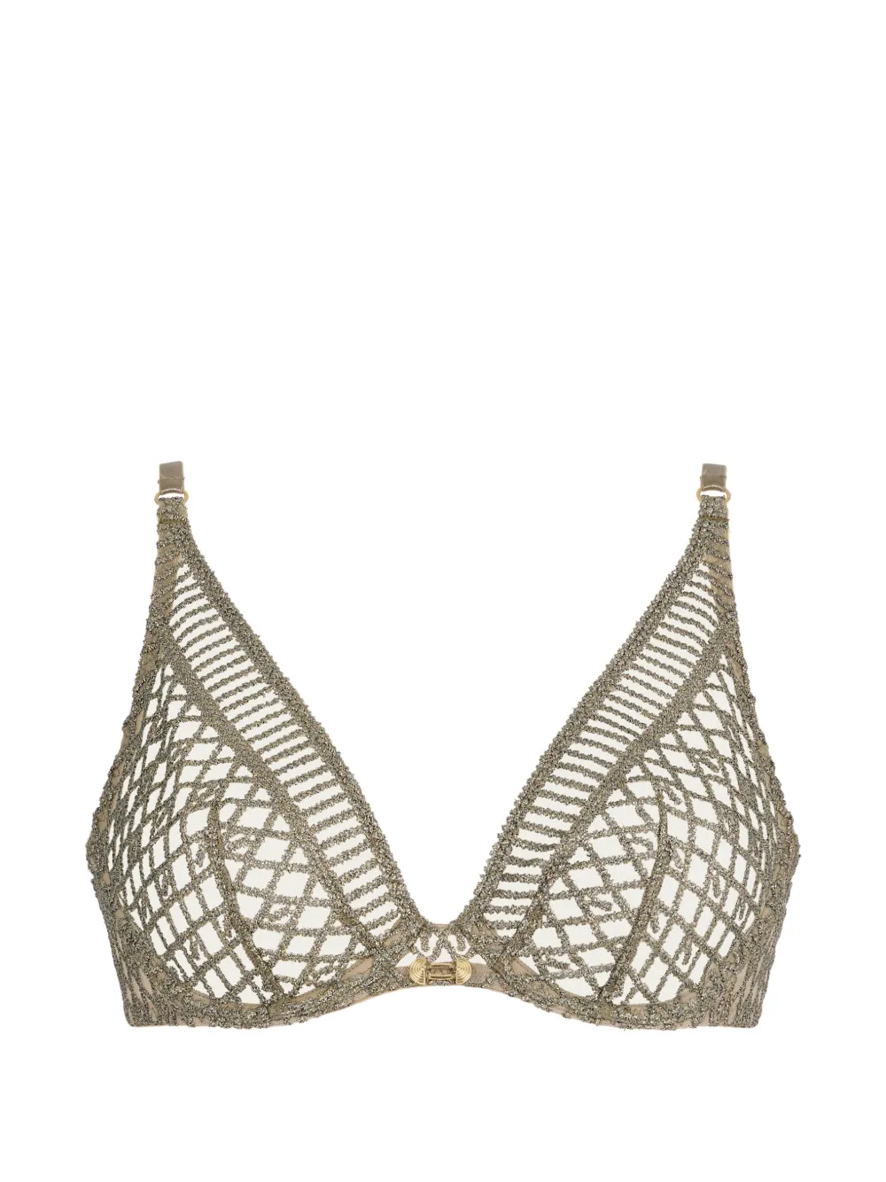Aubade Reggiseno Stardust Dream con ricamo - Oro