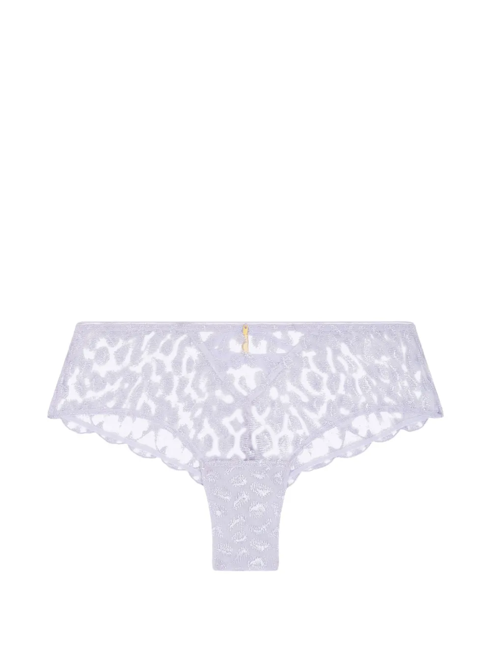 Aubade Bestickter Crazy in Love Slip - Violett