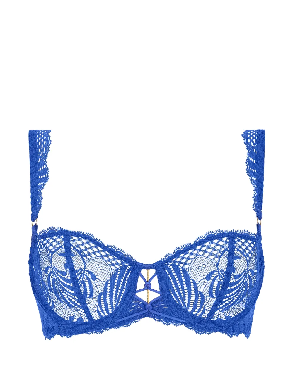 Aubade Reggiseno Rythm of Desire in pizzo ricamato - Blu