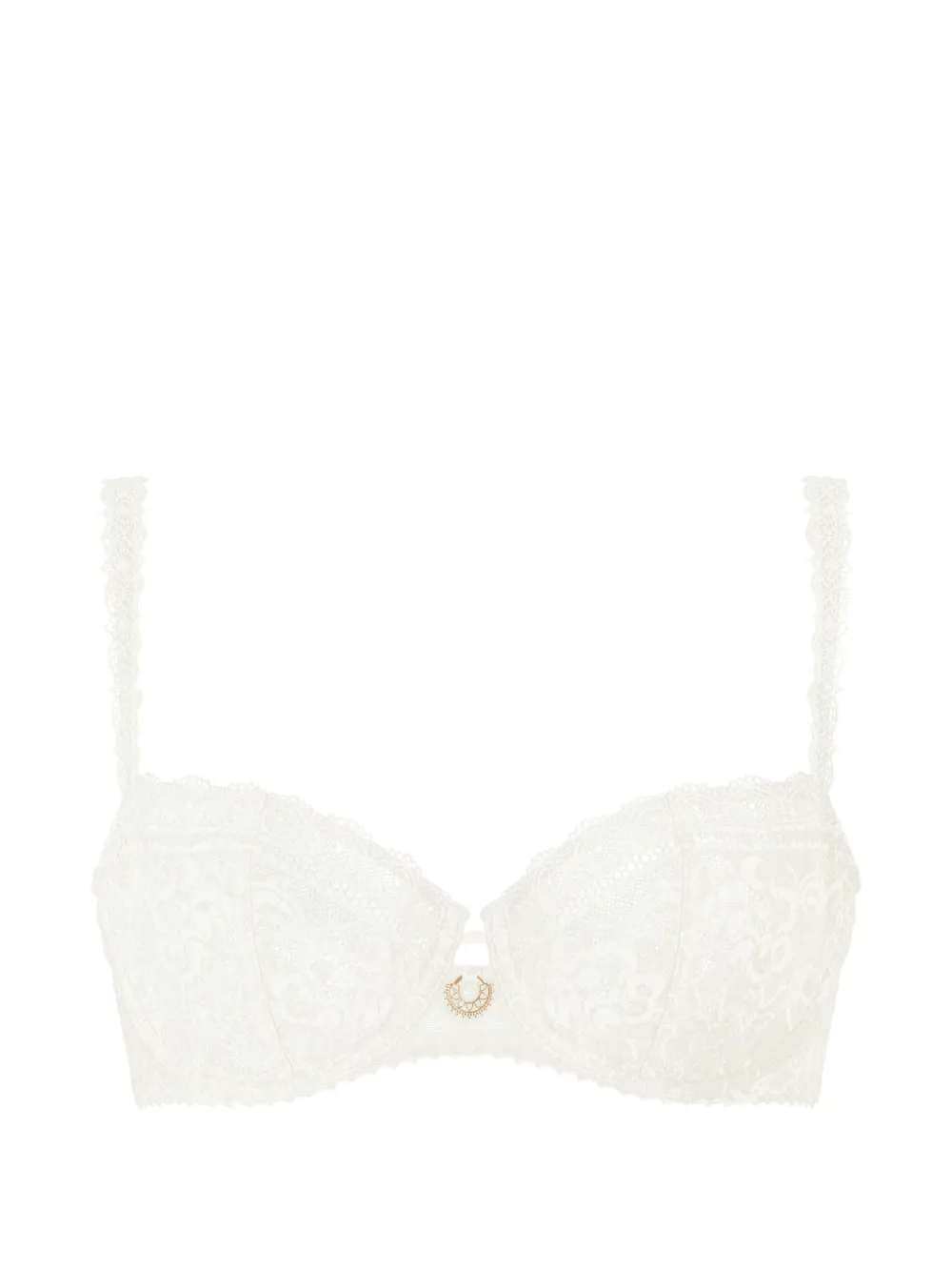 Aubade Reggiseno Ivresse Baroque ricamato in pizzo - Bianco