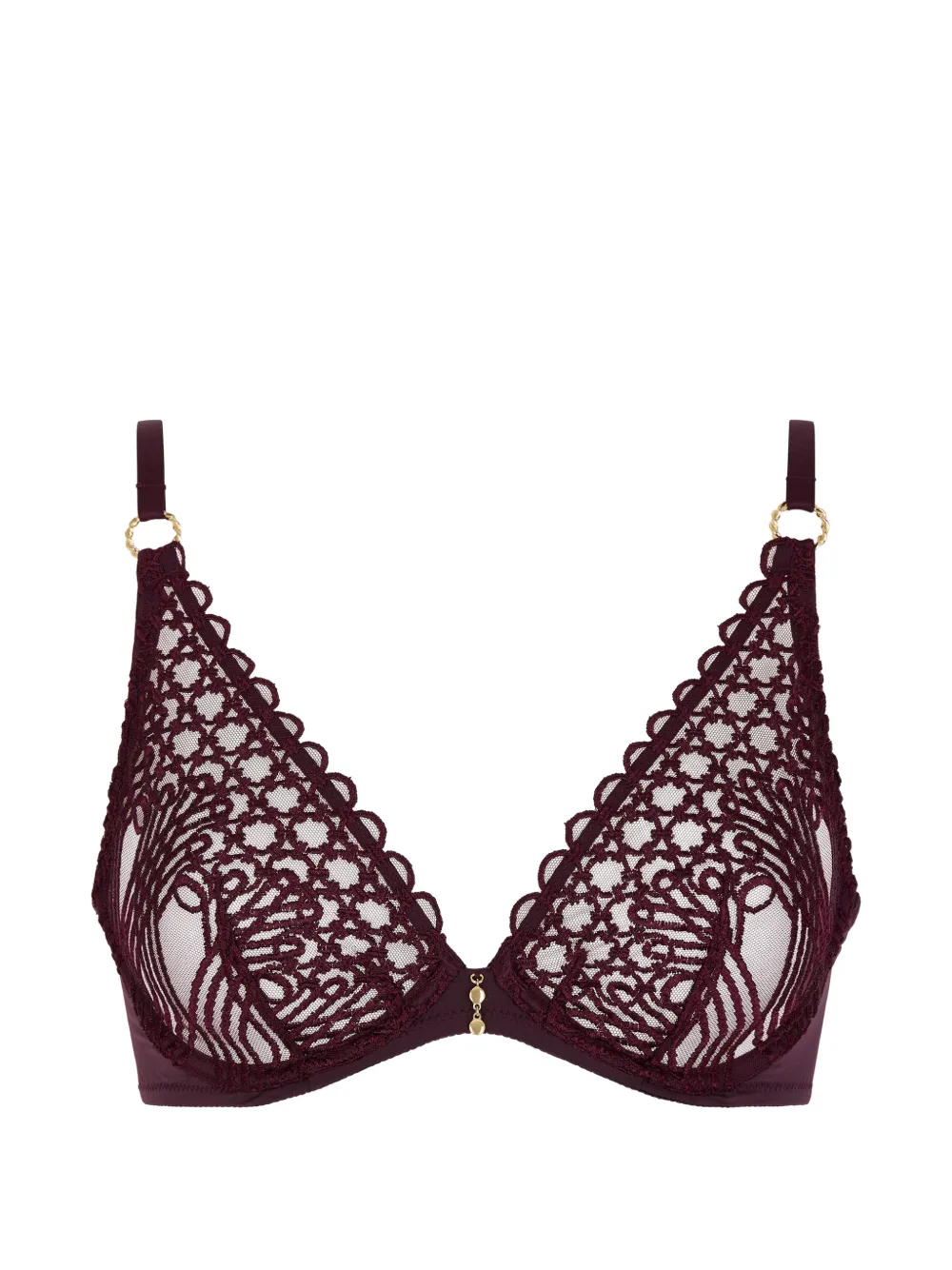 Aubade Eloge du Desir embroidered bra